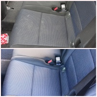 Zdjęcie efektów prania tapicerki samochodowej i meblowej nr 1