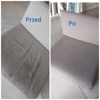 Zdjęcie efektów prania tapicerki samochodowej i meblowej nr 5