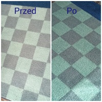 Zdjęcie efektów prania tapicerki samochodowej i meblowej nr 7